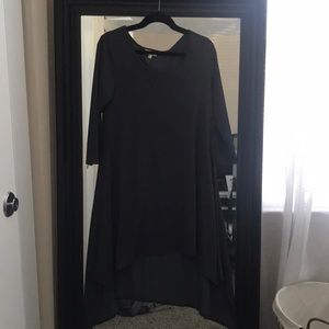 Dark grey casual dress